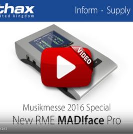 RME MADIface Pro at Musikmesse 2016 - Synthax Audio UK