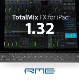 TotalMix FX 1.32 for iPad