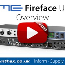 2017 - 4 - RME Fireface UFX+ Overview Video Image 02