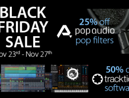 Black Friday - Pop Audio - Tracktion - Synthax Audio UK