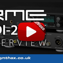 RME ADI-2 DAC - Overview Video - Synthax Audio UK