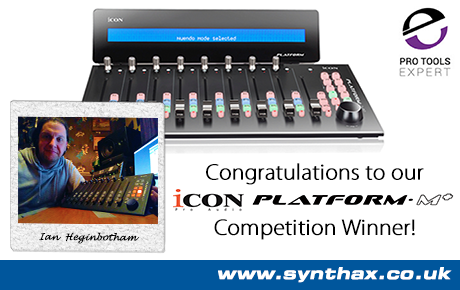 Pro Tools Expert Competition Giveaway Winner – Icon Platform M+ & D2