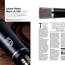 Lauten Audio LA-220 review by FutureMusic