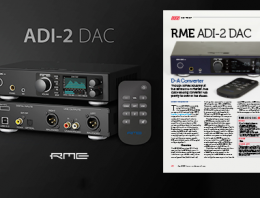 RME ADI-2 DAC review by Sound On Sound - News Image