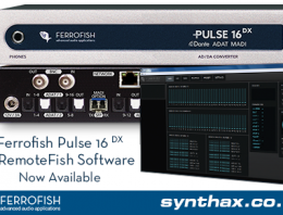 Ferrofish RemoteFish Software - Now Available - Synthax Audio UK