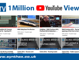 SynthaxTV hits 1 million YouTube views