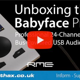 RME-Babyface-Pro-FS---Unboxing-Video---Synthax-Audio-UK