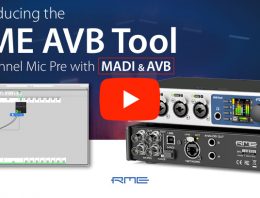 RME AVB Tool - Overview Video - Synthax Audio UK