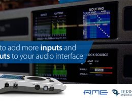 How to add more inputs & outputs - audio interface - Synthax Audio UK