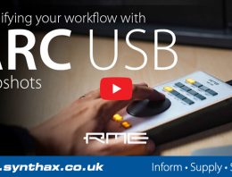 RME ARC USB - Snapshots Tutorial - Synthax Audio UK