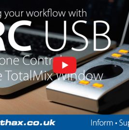 RME ARC USB - Mic Control & Toggle TotalMix Window Tutorial - Synthax Audio UK