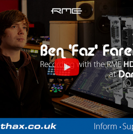 Faz at Damage Audio Video - Wordpress Feature Image - Synthax Audio UK