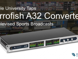 Ferrofish A32 Converter - Temple University - Synthax Audio UK