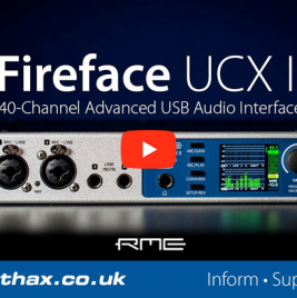 RME Fireface UCX II - Video Review - Synthax Audio UK