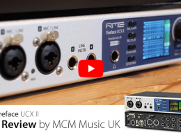 RME Fireface UCX II Review by MCM Music UK - Featured Image - Synthax Audio UK