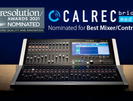 Calrec Brio 36 Medley - Resolution Awards 2021 Nomination - Synthax Audio UK