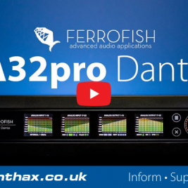 Ferrofish-A32-Pro-Dante-Overview-Video