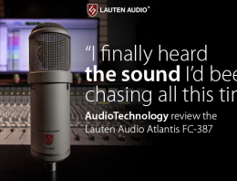 Lauten Atlantis FC-387 - AudioTechnology Review - Featured Image - Synthax Audio UK