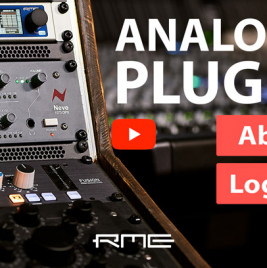 RME Audio - Analogue Plugins Featured Image - Synthax Audio UK