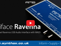 RME Digiface Ravenna overview video still