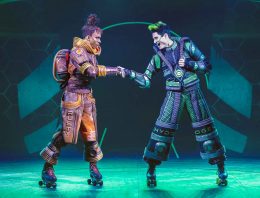 Jeevan Braich (Rusty) and Jaydon Vijn (Hydra) in Starlight Express (Photo Credit Pamela Raith)