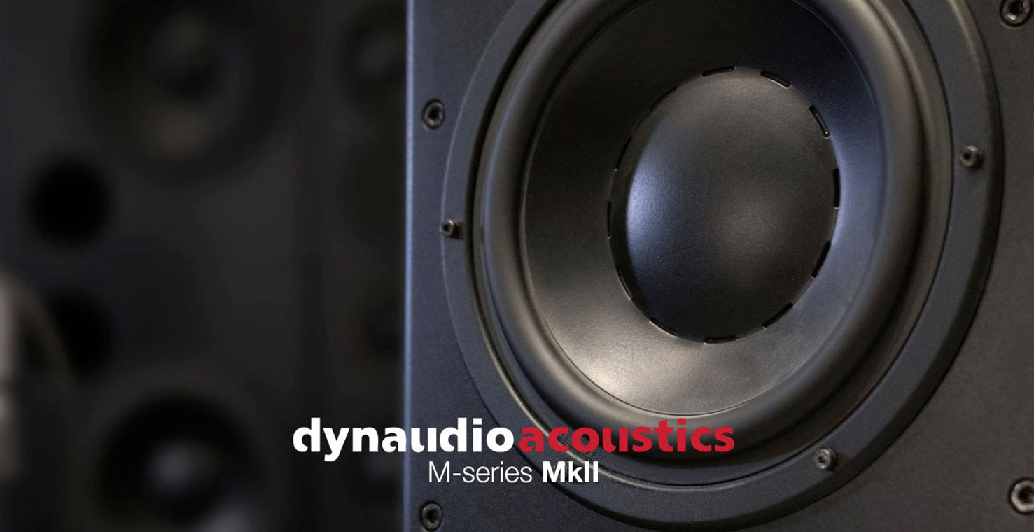 Closeup of Dynaudio Acoustics M-series MkII driver