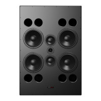 Front view of the Dynaudio Acoustics M3FX centre loudspeaker