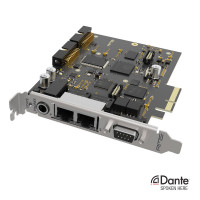 Perspective render of the RME HDSPe AoX-D sound card