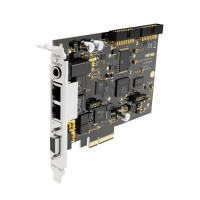 Side view of the RME HDSPe AoX-M sound card