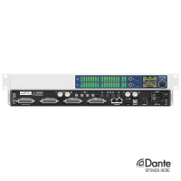 Front and back panels of the RME M1620 Pro D AD/DA converter